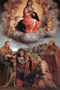 Andrea del Sarto Glory of Virgin Mary and four Christ oil painting reproduction